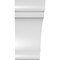 Ekena Millwork 5 1/2-in. W x 8-in. D x 12-in. H Olympic Architectural Grade PVC Knee Brace BRCP055X08X12OLY - alternate 5